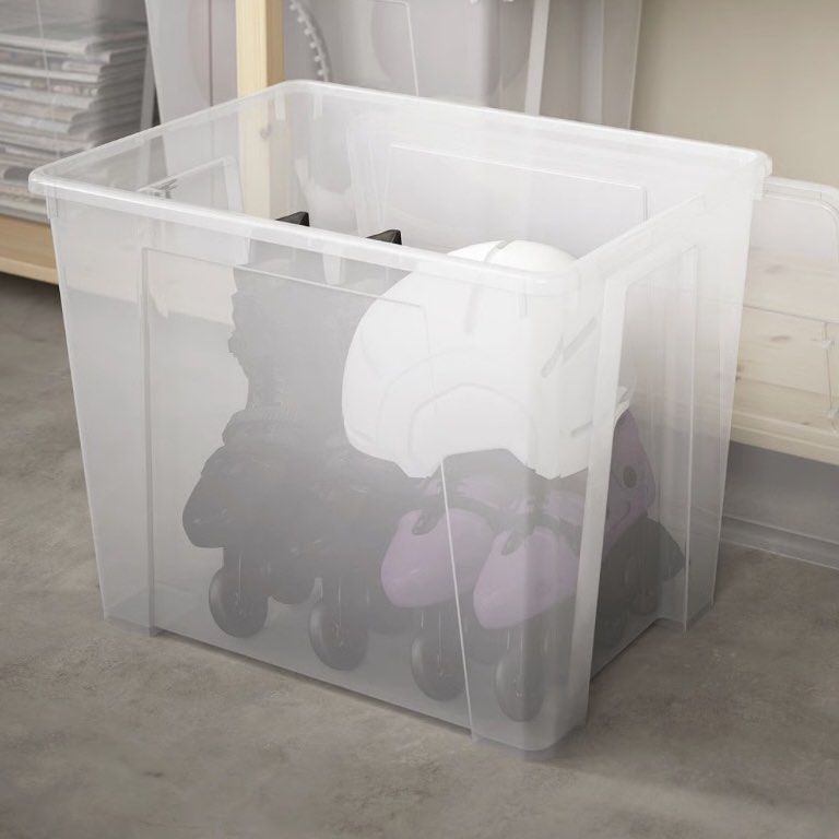 IKEA SAMLA Box with Lid - 65L