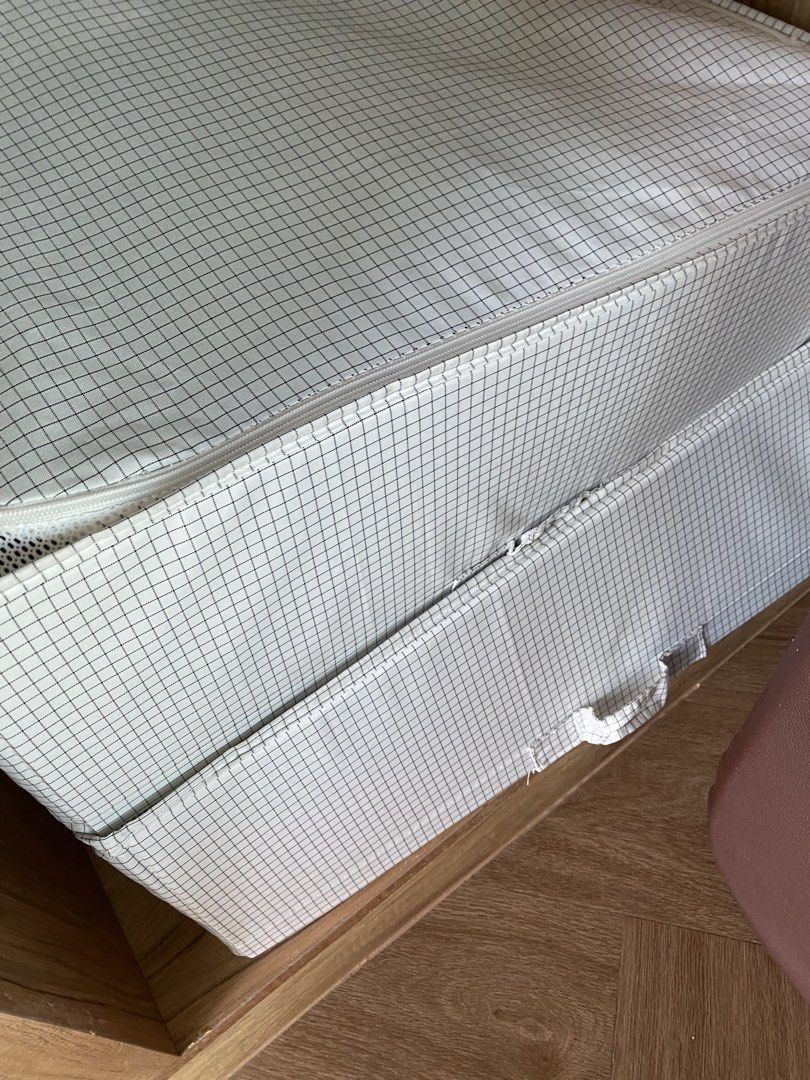 IKEA White Grid Storage Box440872270037657600