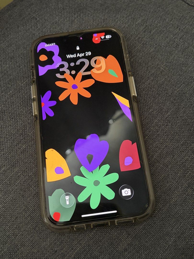 iPhone 14 256GB (Category: iPhone 14 Series) located in Binan City. Submitted by rootveluz (Listing ID 1435064588, Image 1). Description: iPhone 14 256GB Midnight color Battery health is at 83% No issues/no history of repair Phone only (charger not included) Phone is sim locked (SMART) Has a scratch at the outer ring of the camera (not the lens itself) but doesn’t affect camera quality Price is negotiable. Message me for details! Preferably meet-