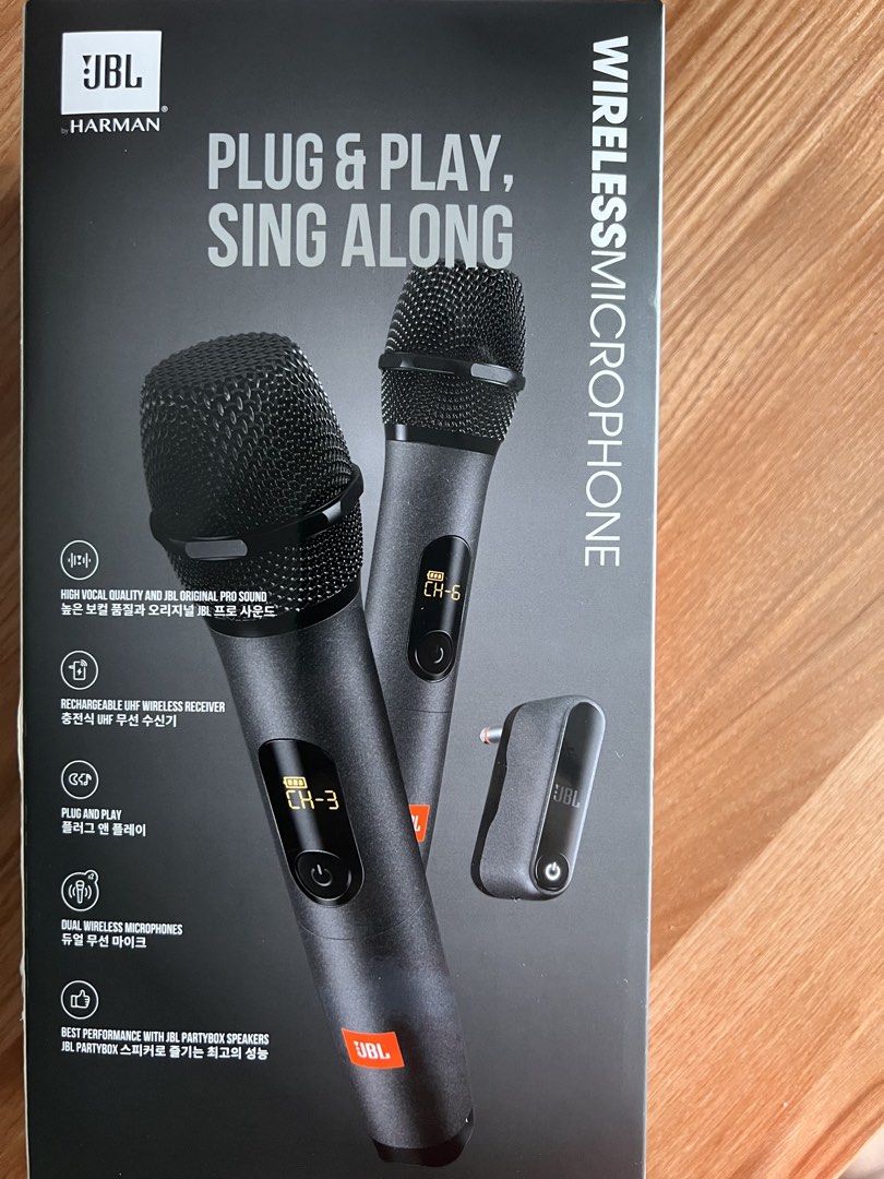 JBL Wireless Microphone - Plug & Play440086523586160641