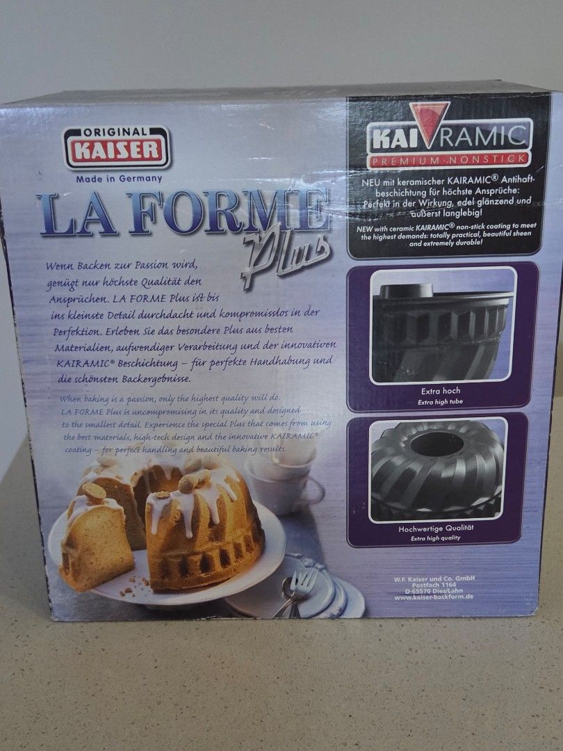 Kaiser La Forme Plus Bundt Pan 22cm440045244001167362