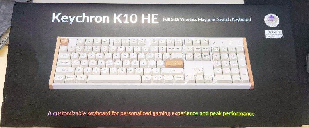 Keychron K10 HE Full Size Wireless magnetic switch Keyboard440455037998878721