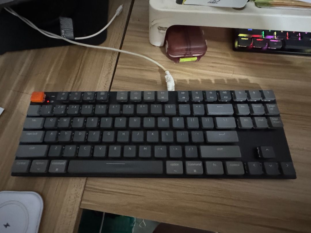 Keychron K1 RGB 87-key TKL Brown switch keyboard440219748512583681