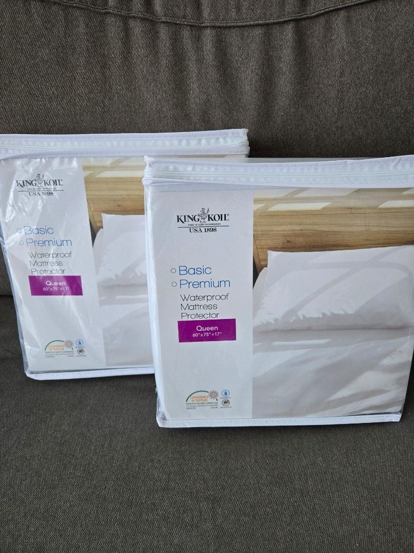 King Koil Basic Premium Waterproof Mattress Protector - Queen