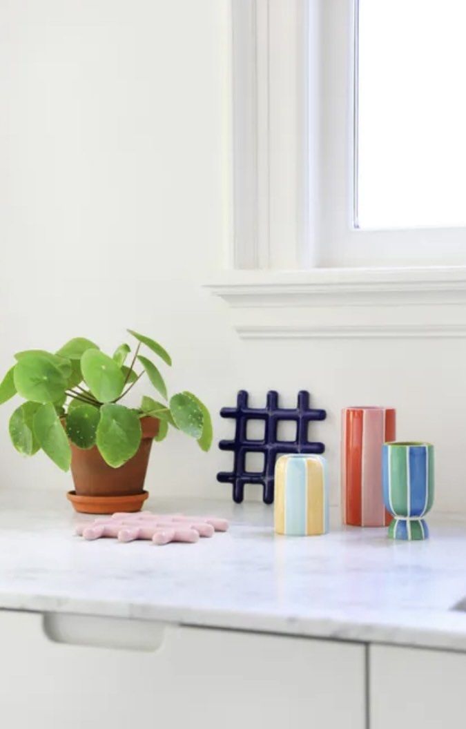 &KLEVERING  Grid Trivet, Blue440533522559815682