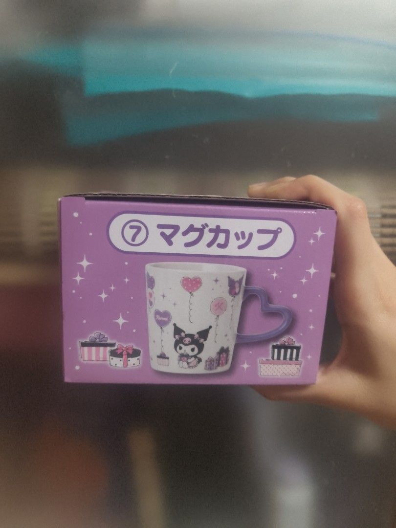 Kuromi Heart Handle Mug440661488740618241
