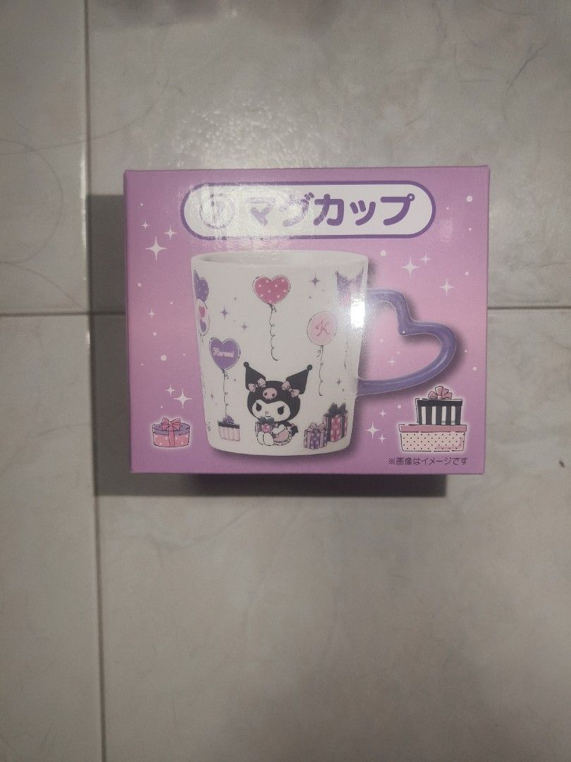 Kuromi Heart Handle Mug440661488740618240