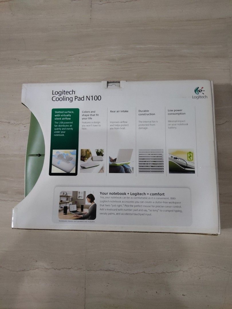 Logitech Cooling Pad N100 - Brand New440606338969784321