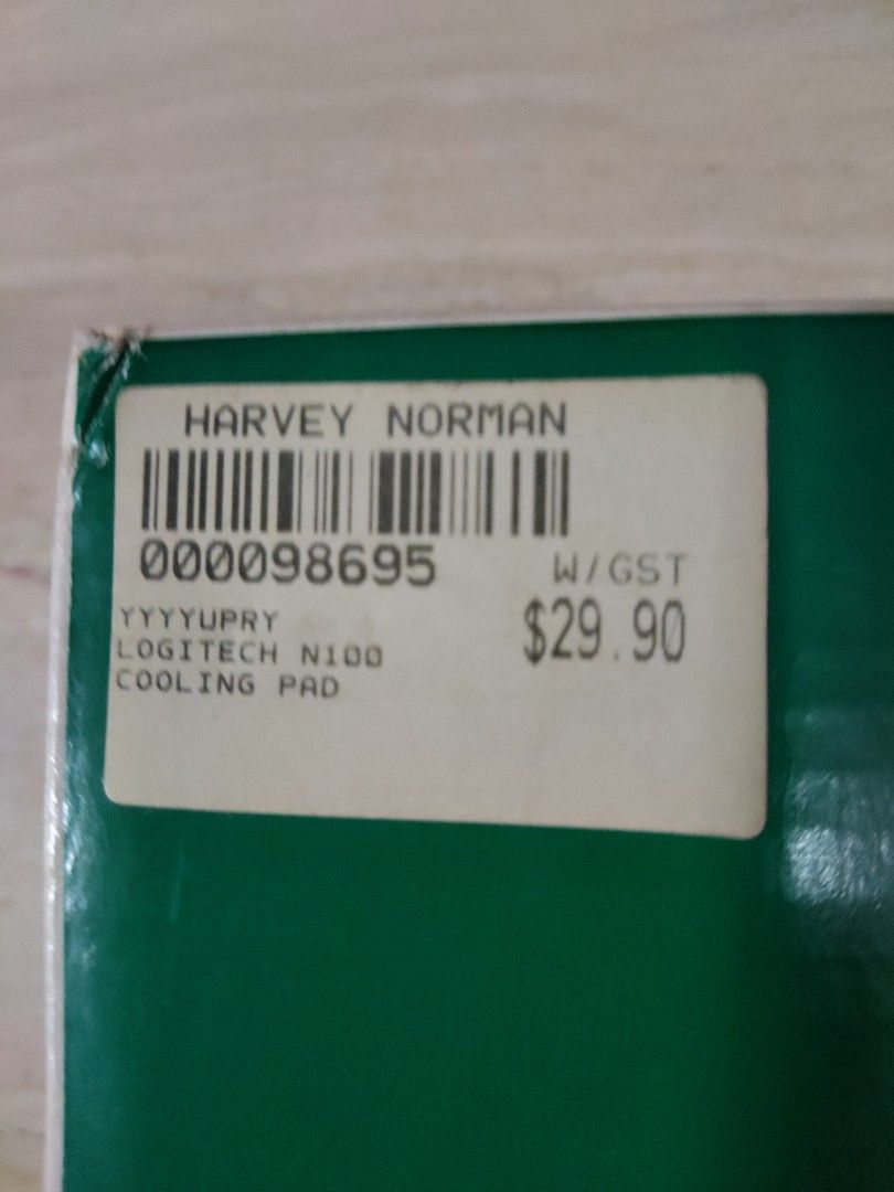 Logitech Cooling Pad N100 - Brand New440606338969784322