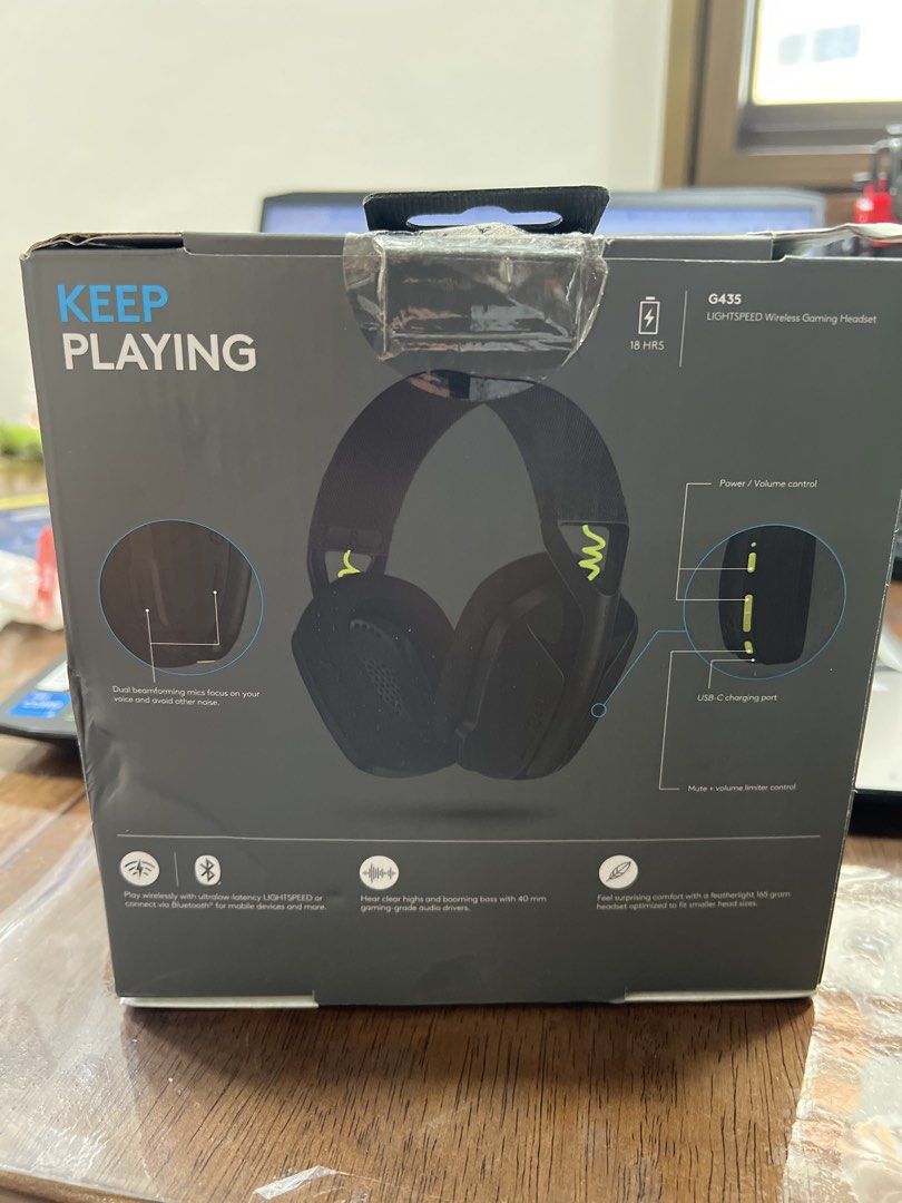 Logitech G435 LIGHTSPEED Wireless Gaming Headset440329798996480001