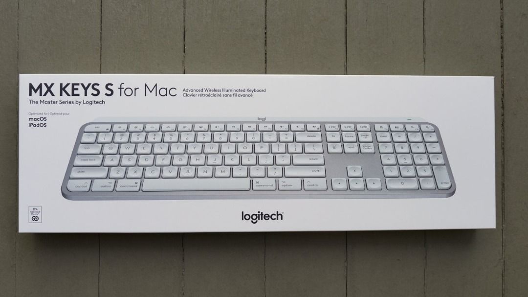 Logitech MX Keys S for Mac | Silent, Backlit, Multi-Device| Brand New