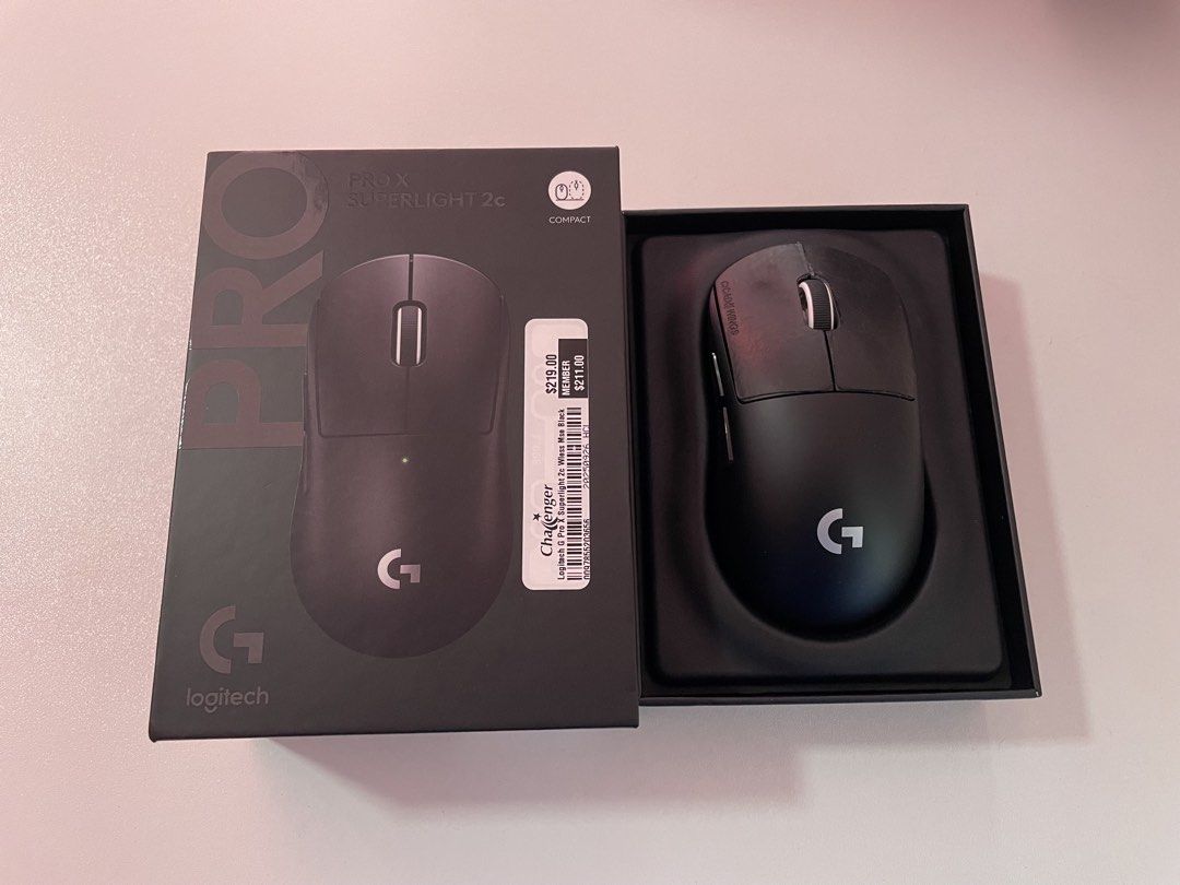 Logitech PRO X SUPERLIGHT 2c Wireless Gaming Mouse (Black)440220687312496640