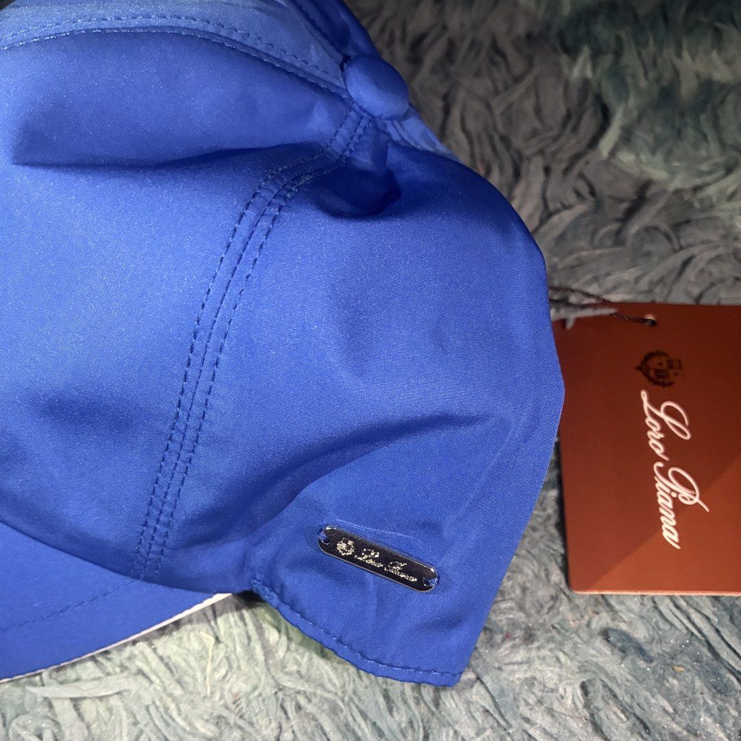 Loro Piana Script Baseball Cap — Blue (Category: Caps & Hats) located in Cabuyao City. Submitted by fffrag (Listing ID 1435057189, Image 2). Description: .