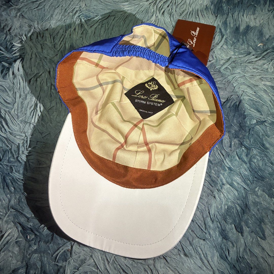 Loro Piana Script Baseball Cap — Blue (Category: Caps & Hats) located in Cabuyao City. Submitted by fffrag (Listing ID 1435057189, Image 3). Description: .