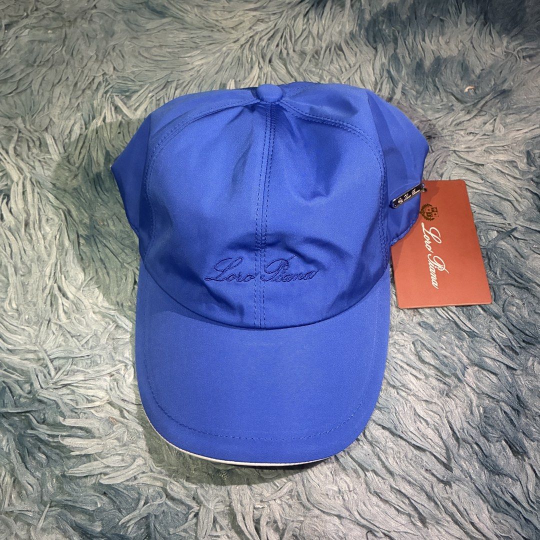 Loro Piana Script Baseball Cap — Blue (Category: Caps & Hats) located in Cabuyao City. Submitted by fffrag (Listing ID 1435057189, Image 1). Description: .