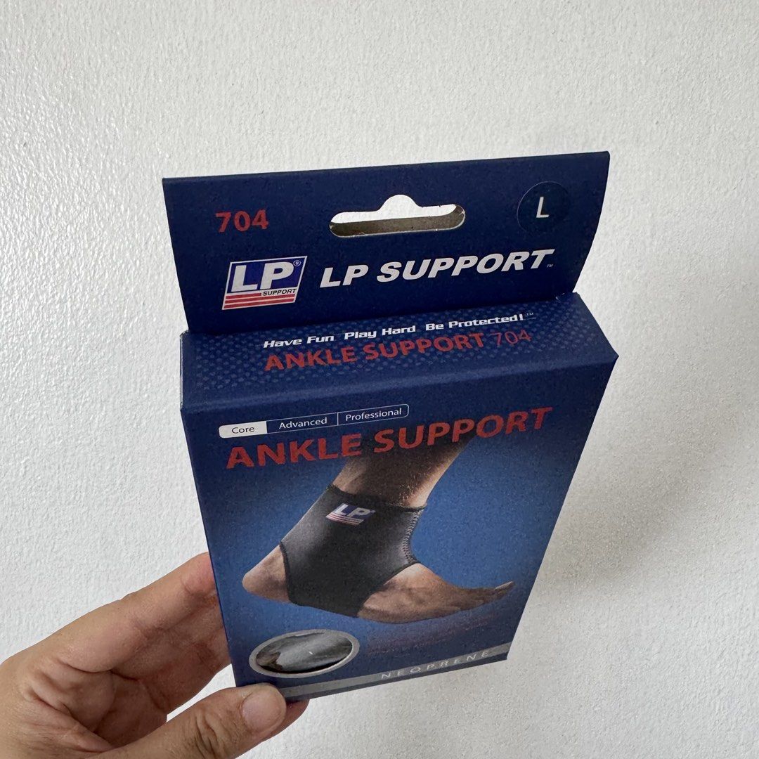 LP SUPPORT 704 Ankle Support 20pcs Bundle (Category: Braces, Support & Protection) located in Manila. Submitted by miskym (Listing ID 1435067751, Image 3). Description: Wholesale Price: 354.00/ea for 20pcs 377.00/ea for 10pcs 399.00/ea for 5pcs Retail Price: 443.00 Please refer to size chart for measurements All sizes are available.