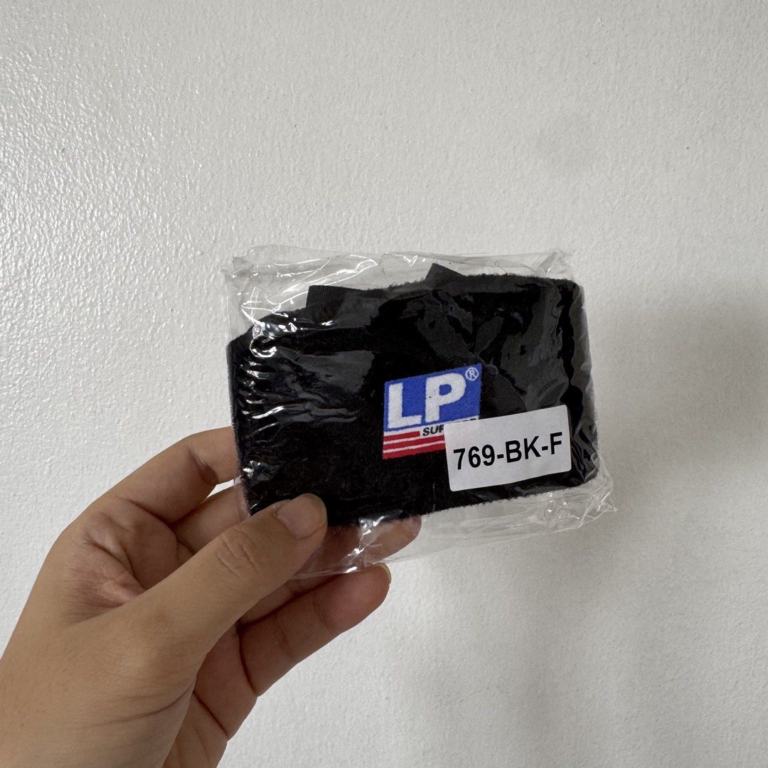 LP SUPPORT 769 Patella Brace 20pcs Bundle (Category: Braces, Support & Protection) located in Manila. Submitted by miskym (Listing ID 1435065956, Image 2). Description: Wholesale Price: 378.00/ea for 20pcs 402.00/ea for 10pcs 426.00/ea for 5pcs Retail Price: 473.00 Please refer to size chart for measurements All sizes are available.