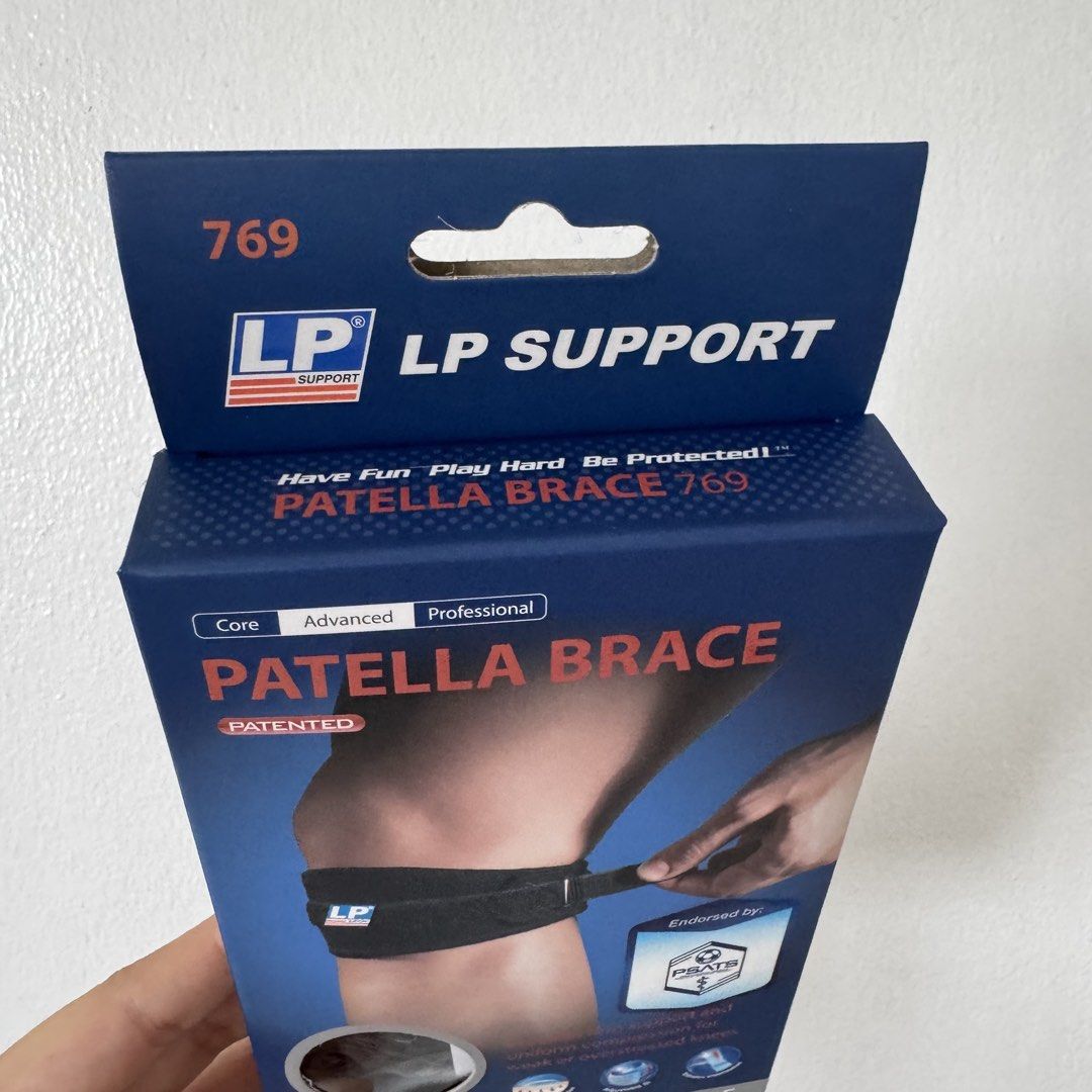 LP SUPPORT 769 Patella Brace 20pcs Bundle (Category: Braces, Support & Protection) located in Manila. Submitted by miskym (Listing ID 1435065956, Image 3). Description: Wholesale Price: 378.00/ea for 20pcs 402.00/ea for 10pcs 426.00/ea for 5pcs Retail Price: 473.00 Please refer to size chart for measurements All sizes are available.
