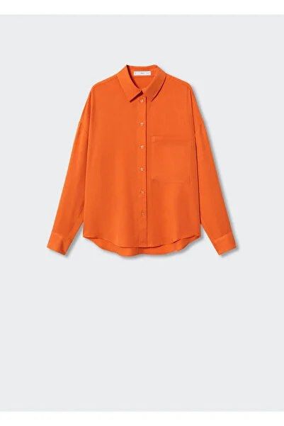 Mango Orange oversized Top (Category: Longsleeves) located in Manila. Submitted by mentone (Listing ID 1435080774, Image 1). Description: US 4 Chest 22” | Length 24/26”.