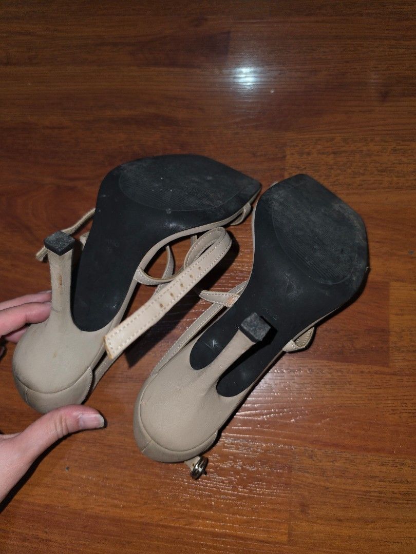 Mango Strappy Nude Heels 39 (Category: Heels) located in Pasig City. Submitted by clothesandthings_ (Listing ID 1435119016, Image 2). Description: .