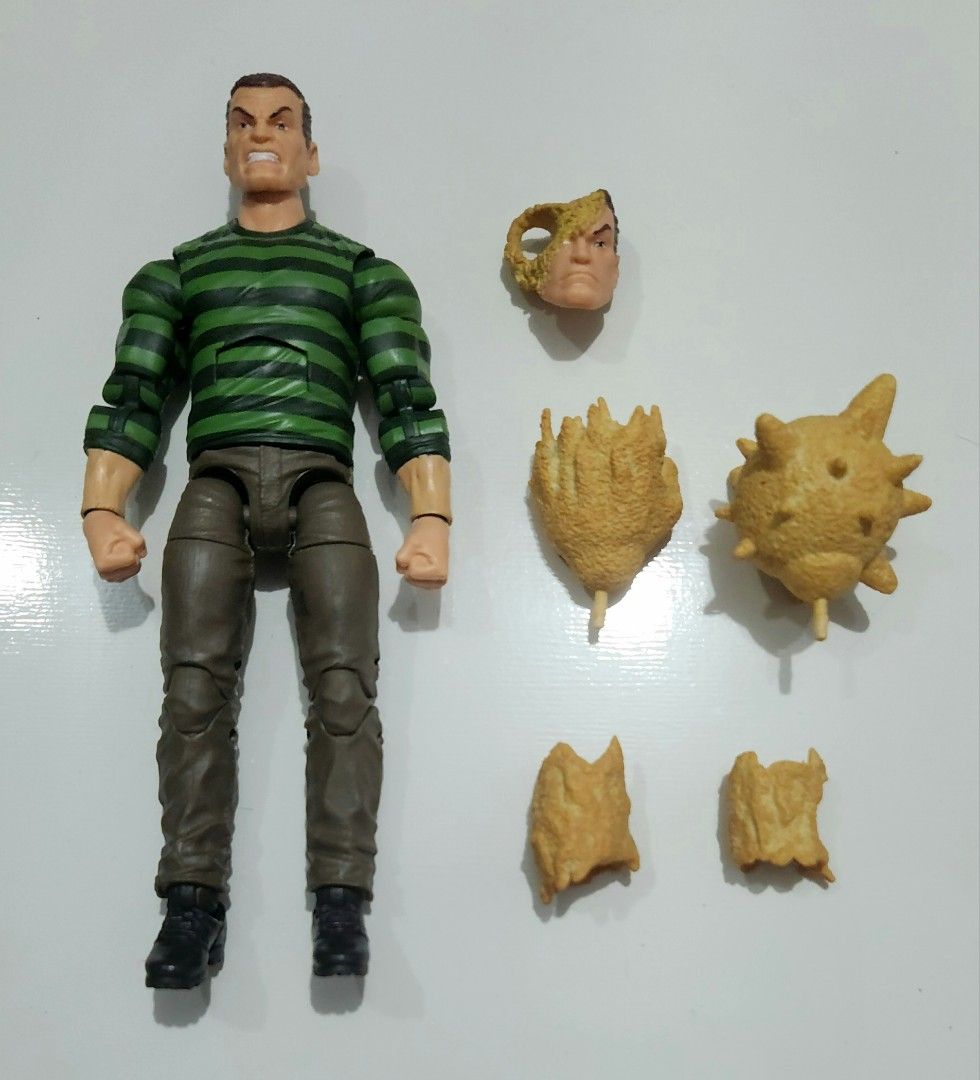 Marvel Legends Sandman (Category: Toys & Games) located in Caloocan City. Submitted by jheguadalupe (Listing ID 1435103534, Image 1). Description: Authentic. Tight joints. Displayed in a glass cabinet Payment through PS Bank or GCash Lalamove, Grab or JNT Shipping Amparo, North Caloocan.