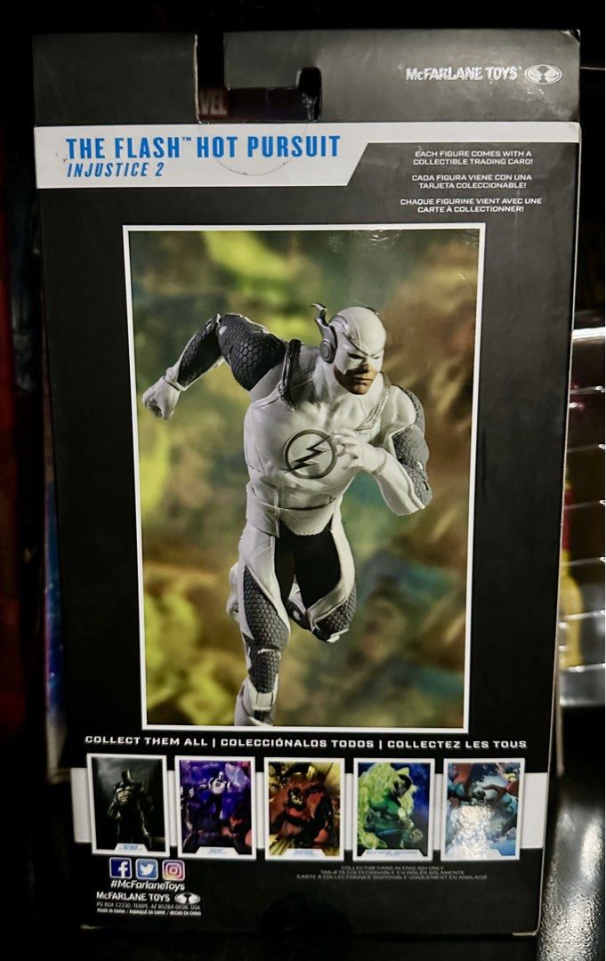 McFarlane The Flash Hot Pursuit (Category: Figurines & Statues) located in Binan City. Submitted by elf.0000 (Listing ID 1435038795, Image 3). Description: P1,300.00 plus sf Payment via gcash Ship thru j&t.