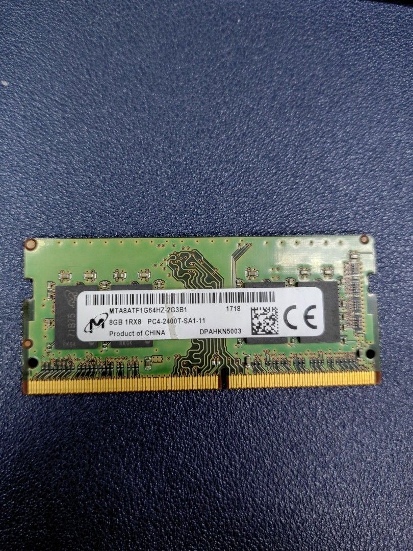 Micron 8GB DDR4 2400MHz Laptop RAM