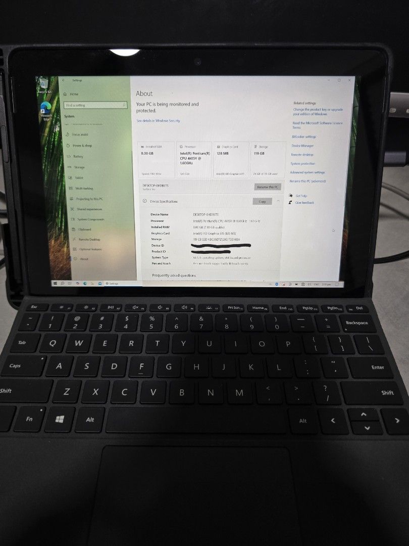 Microsoft Surface Go 2 Tablet with Keyboard440575714122813443