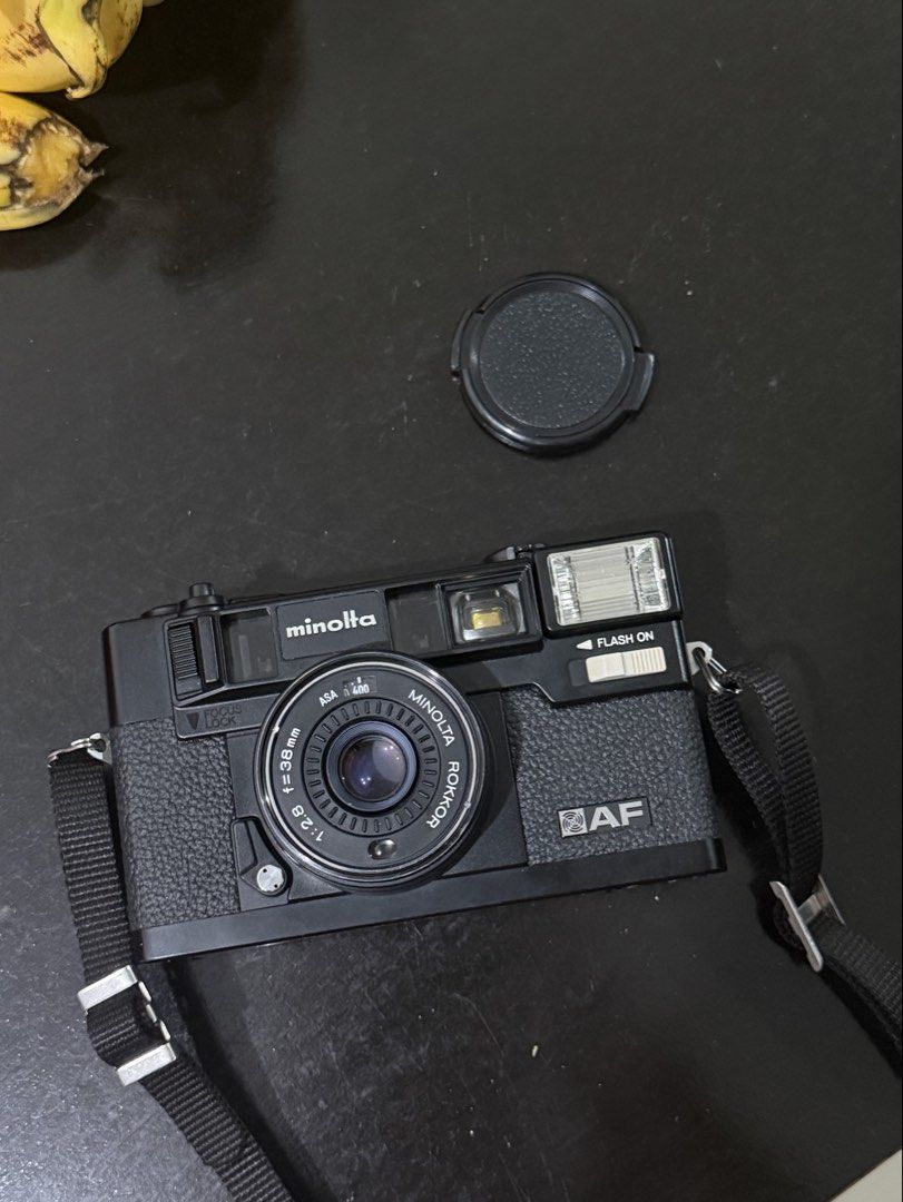 minolta hi matic af (Category: Cameras) located in Caloocan City. Submitted by kiddave (Listing ID 1435043189, Image 2). Description: minolta hi matic af all features are functional bought on kfilmshop no hidden issues only used 3 times dm for sample pics and camera demo.