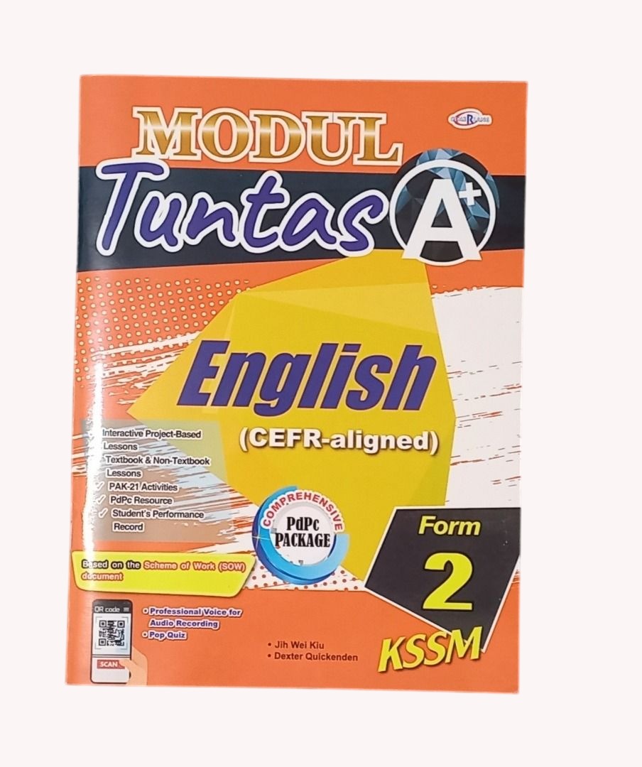 Modul Tuntas A+ English Form 2 KSSM, Hobbies & Toys, Books & Magazines ...
