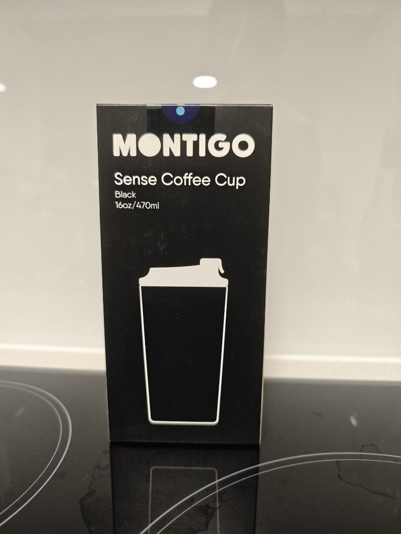Montigo Sense Coffee Cup - Black - 16oz440533521667860481