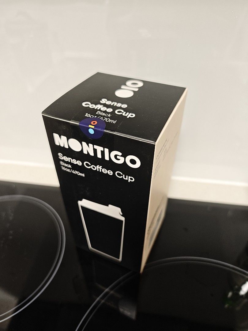 Montigo Sense Coffee Cup - Black - 16oz440533521667860484