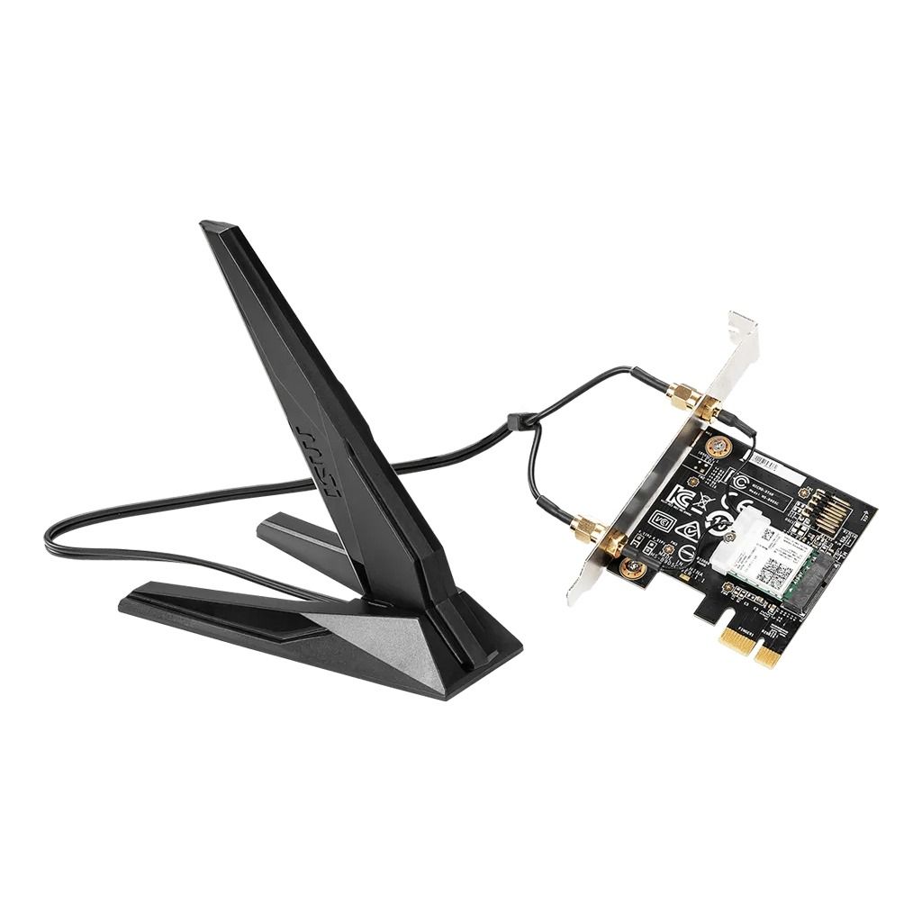 MSI B905C WIFI Card, Intel® AX210NGW - Wi-Fi 6E (802.11ax), Bluetooth 5.2 | BULK PACK