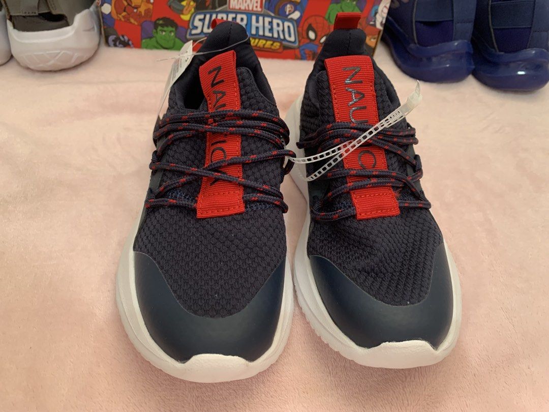 Nautica Navy Red (Category: Babies & Kids Fashion) located in Mandaluyong City. Submitted by nescreates (Listing ID 1435110228, Image 1). Description: Size US 1 Padala from US Brand New with tag . Very comfy and nice ..