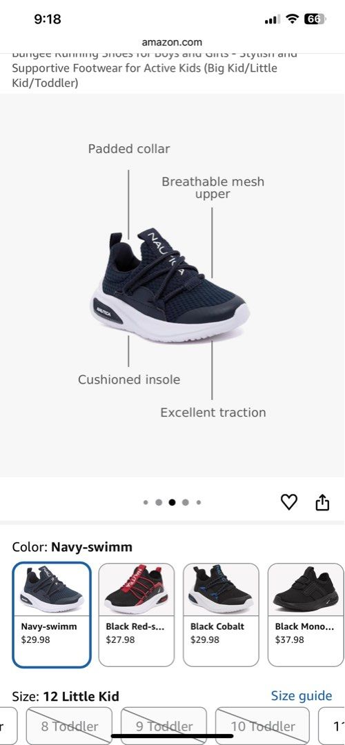 Nautica Navy Red (Category: Babies & Kids Fashion) located in Mandaluyong City. Submitted by nescreates (Listing ID 1435110228, Image 3). Description: Size US 1 Padala from US Brand New with tag . Very comfy and nice ..