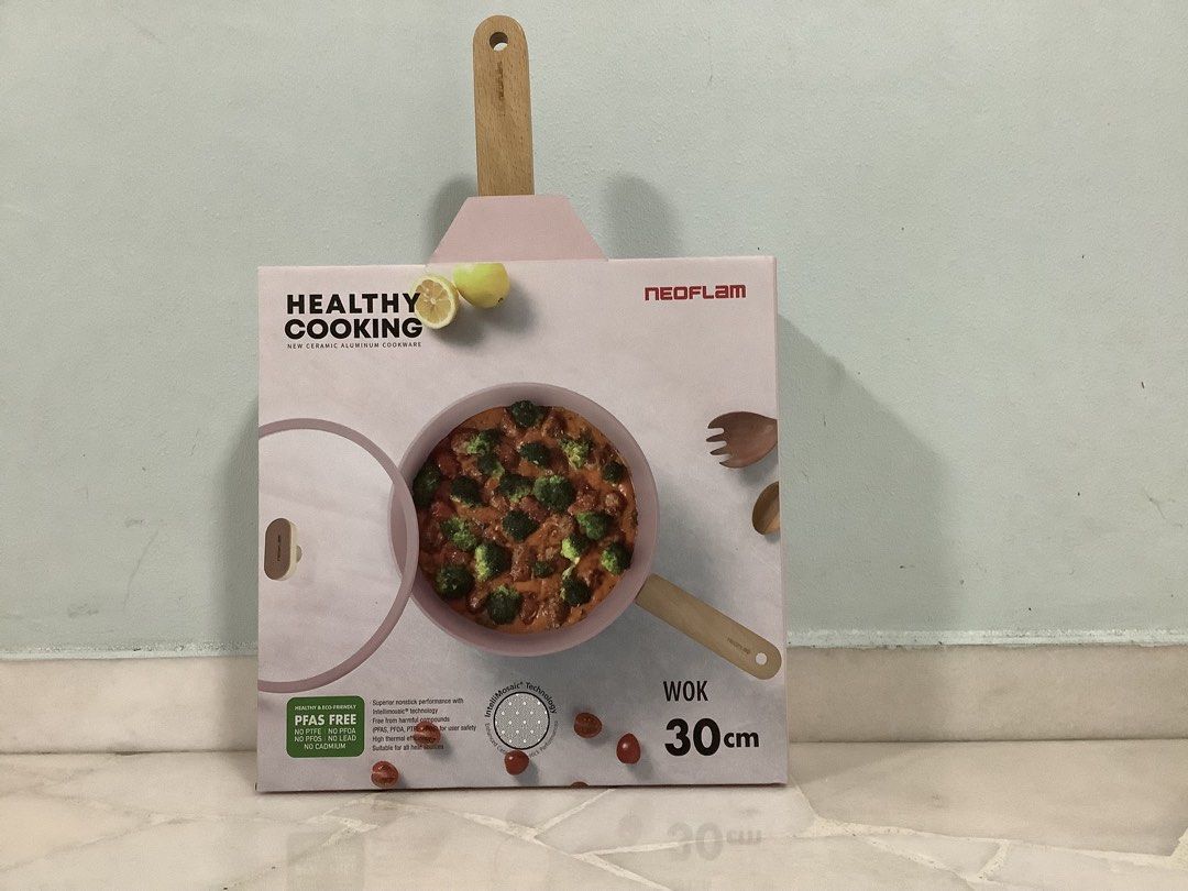 Neoflam Healthy Cooking Wok 30cm - Brand New