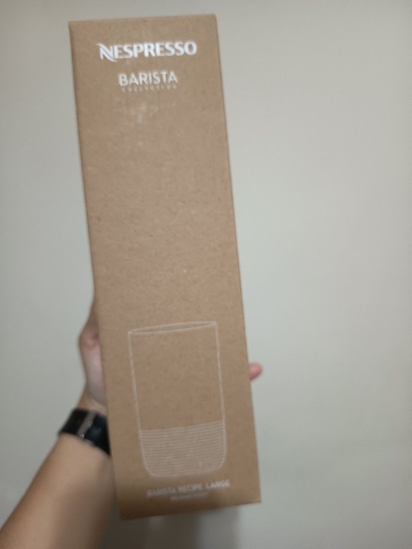 Nespresso Barista Recipe Large Glasses - New