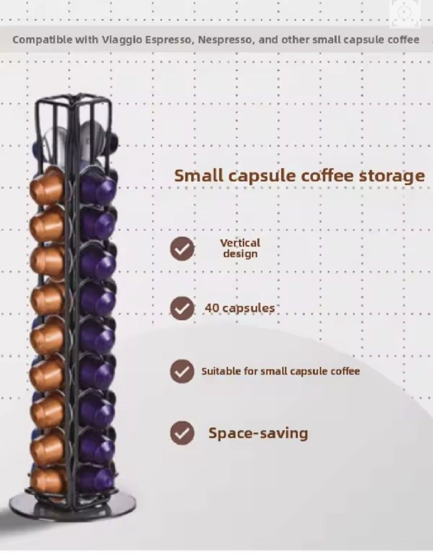Nespresso Coffee Capsule Rotating Holder440180382641704960