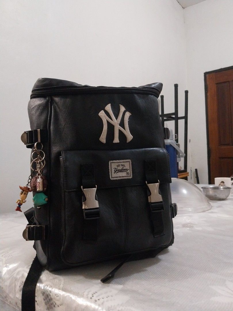 New York Yankees Backpack (Category: Backpacks) located in Caloocan City. Submitted by rousrou01 (Listing ID 1434997835, Image 3). Description: MLB faux leather backpack - modern vintage - came from Japan .