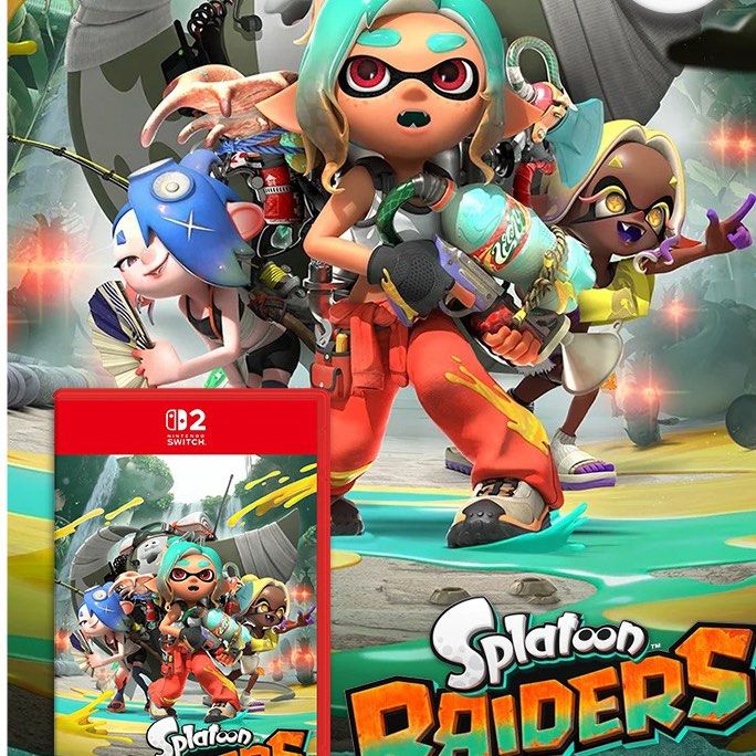 Nintendo switch 2 Splatoon Raider . Pre order Now .. !!! July 23/07 ...