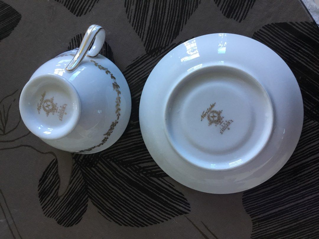 Noritake tea cups (Category: Coffee & Tea Tableware) located in Del Monte. Submitted by missbianca (Listing ID 1435170286, Image 3). Description: Item Used as display only Very nice in person In pristine condition For pickup only near Abs cbn qc .