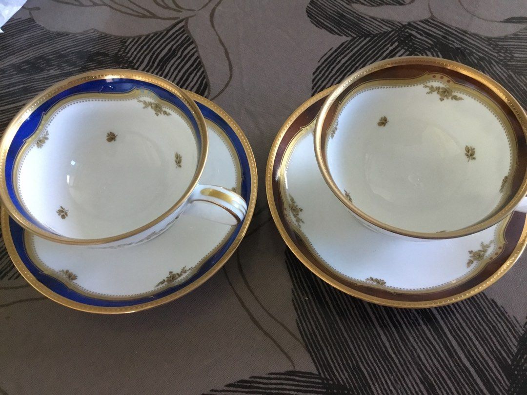 Noritake tea cups (Category: Coffee & Tea Tableware) located in Del Monte. Submitted by missbianca (Listing ID 1435170286, Image 1). Description: Item Used as display only Very nice in person In pristine condition For pickup only near Abs cbn qc .