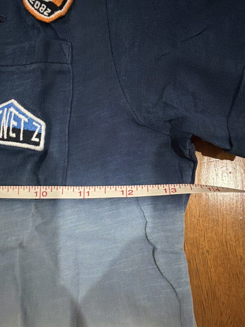 Orchestra Boys Shirt Size 8 (Category: Babies & Kids Fashion) located in Las Pinas. Submitted by oliveguns (Listing ID 1435125605, Image 3). Description: Orchestra Boys Shirt Size 8 Blue Width: 13 in Length: 19 in.