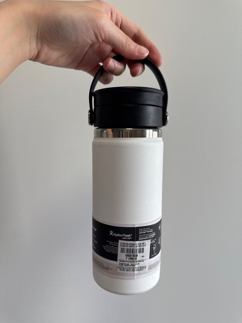 [Original] Hydroflask Wide Flex Sip Lid White 16oz (Category: Water Bottles & Tumblers) located in Manila. Submitted by ruthbeer_ (Listing ID 1435151776, Image 2). Description: .