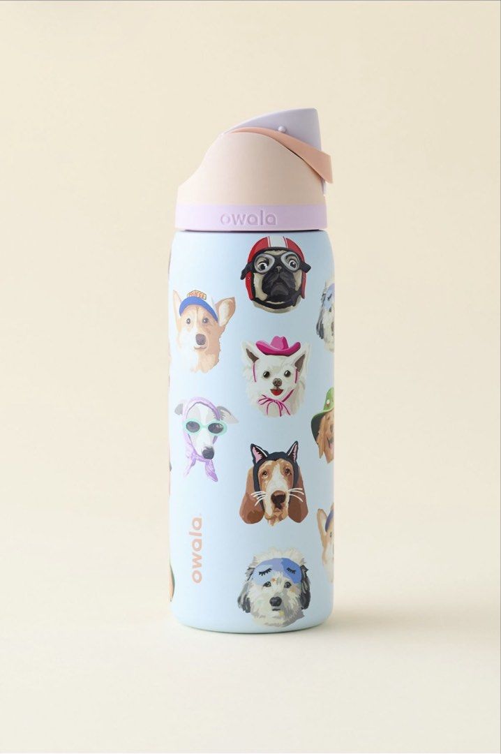 (Pasabuy🇨🇦) eta June 26 Owala Dog Collage FreeSip 32 oz Water Bottle (Category: Water Bottles & Tumblers) located in Caloocan City. Submitted by redkooky (Listing ID 1435160936, Image 1). Description: ETA JUNE 26 .