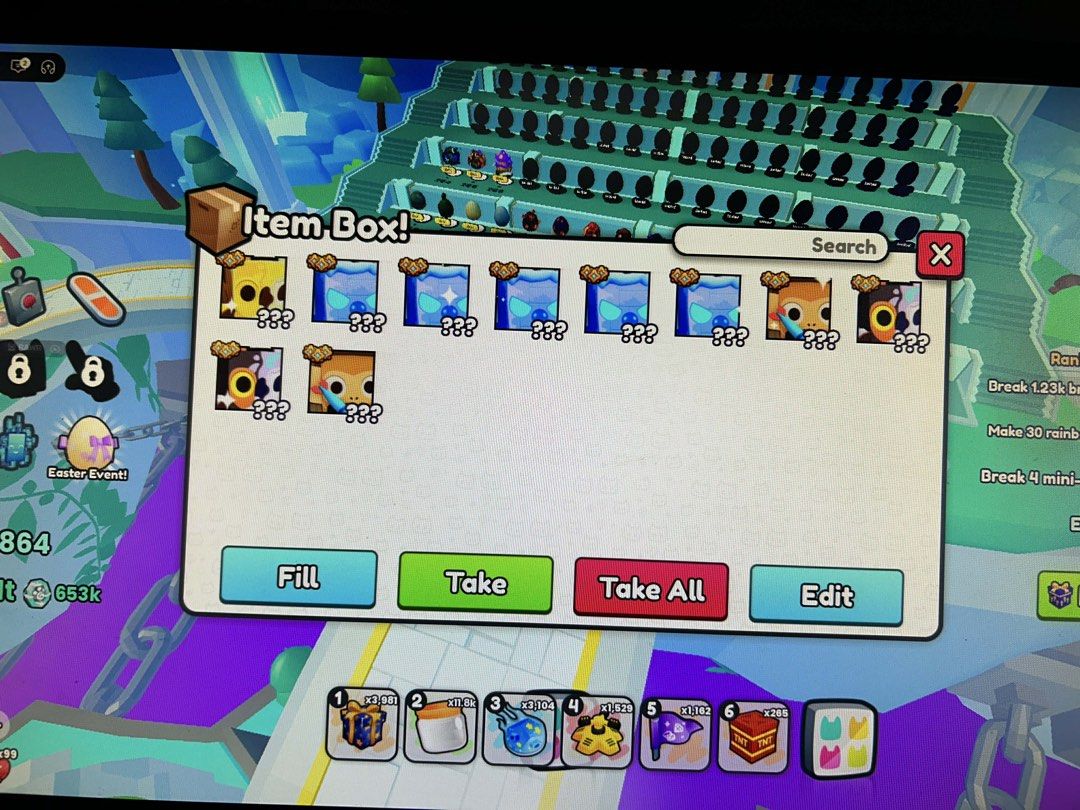 Pet Simulator 99 Huges | Cheap | Fast Transaction (Category: In-Game Products) located in Manila. Submitted by _mclt (Listing ID 1435008748, Image 1). Description: - Pet Simulator X item boxes for sale! - Contains multiple pets and other in-game items. - Perfect for expanding your collection. - Get an advantage in the game! - Buy now and level up your gameplay!.