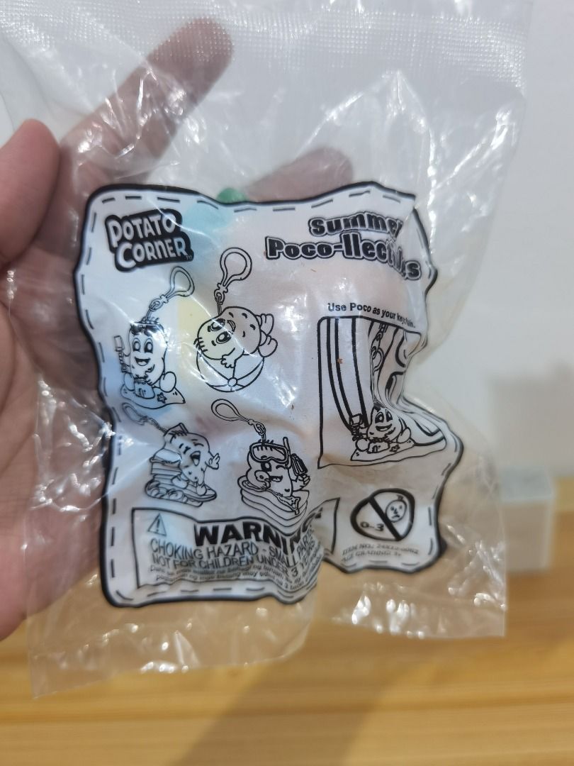 Potato Corner * Summer Poco-llectibles Keychain/Charm (Category: Charms) located in Taguig. Submitted by kalabasza (Listing ID 1435169327, Image 1). Description: 📌 Brand New. 📌 Actual item posted. 📌 Item is in good condition. 📌 Product Color may slightly vary due to Photographic Lighting. 📌 Location: Taguig 📌 MOP: GCash. Payment first before ship. 📌 MOD: J&T, LBC, GoGo or Lalamove. 📌 DF/SF at buyer's expense. 📌 No rush shipping. 📌 Items