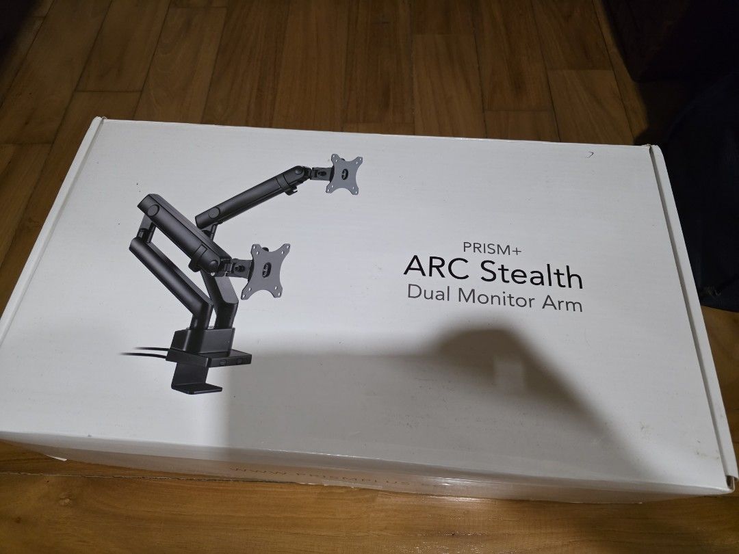 PRISM+ ARC Stealth Dual Monitor Arm