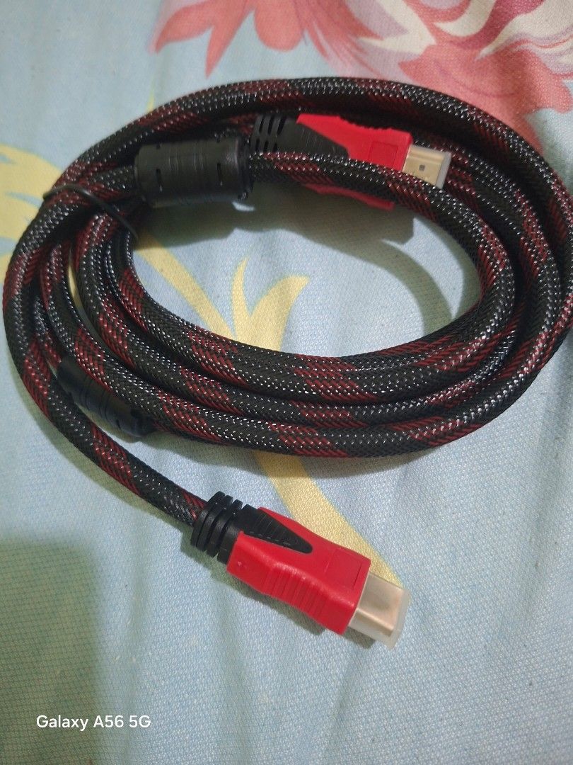 SamraPlus Transmission Cable (Category: Cables & Adaptors) located in Valenzuela. Submitted by pixieworks64309 (Listing ID 1435018791, Image 2). Description: - SamraPlus transmission cable - Supports VGA, USB, and LAN - High-speed transmission - Stable performance - Space-saving design - Durable PVC material - Good signal quality.