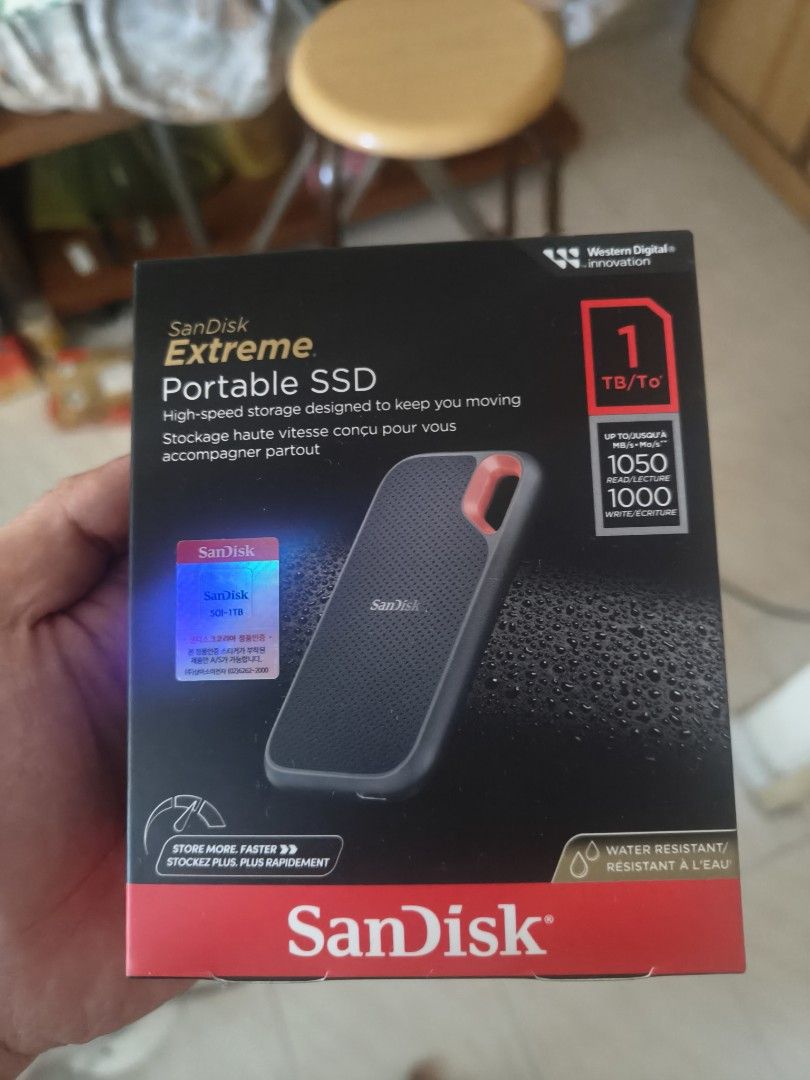 SanDisk Extreme Portable SSD 1TB440335476877568000